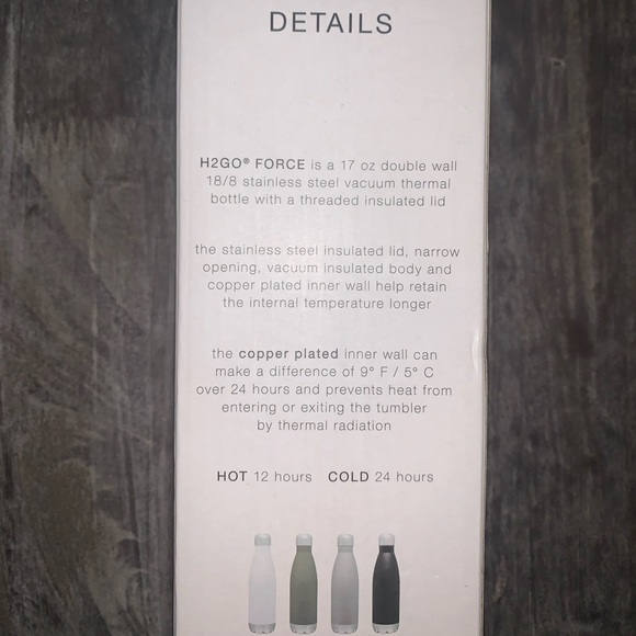 NIB H2Go Force x Gymboree Insulated Water Bottle - Picture 4 of 12